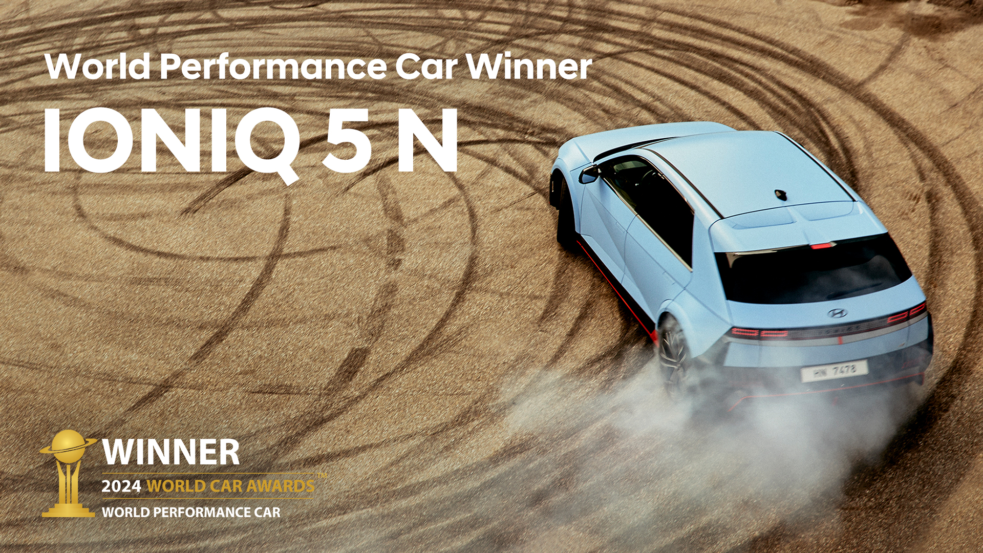 \(Image\) Hyundai IONIQ 5 N Charges On With 2024 World Performance Car Award Victory